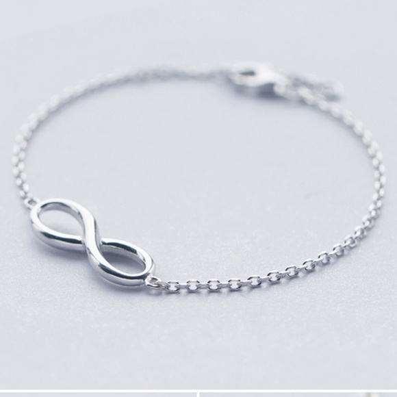 Olivia Thorne Collection Jewelry - 925 Sterling Silver Infinity Endless Love Bracelet